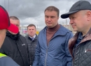 Виталий Хоценко и Сергей Шелест оценили темп работ по уборке города 